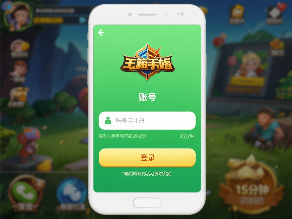 安装完成后，首次打开游戏会要求进行账号注册或登录。